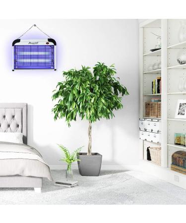 Aspectek 20W Electronic Indoor Bug Zapper - Mosquito & Fly Killer with 2 Replacement Bulbs - Buy Online on GoSupps.com