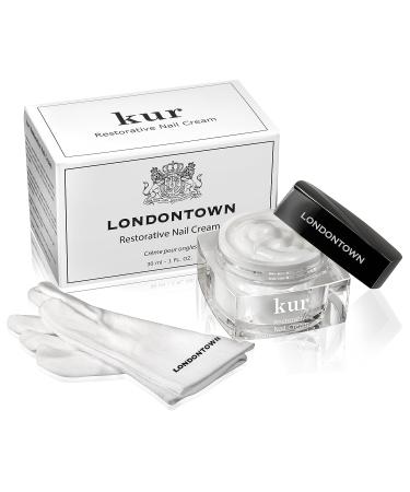 LONDONTOWN kur Restorative Nail Cream 1 Fl Oz - Nail Strengthener and Repair Treatment - Buy Online on GoSupps.com