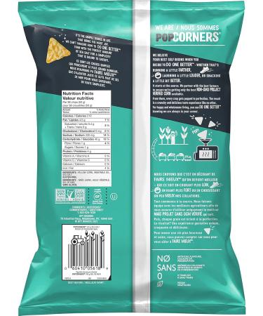 Popcorners Sea Salt Popped Corn Chips 142gram Pack of 8 Salted 142 g (Pack of 8) - Buy Online on GoSupps.com