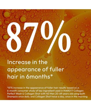 MARO17 Collagen Shot Essence - Capixyl & Peptides for Hair Growth | Prevent Hair Loss | 1.7 oz - Buy Online on GoSupps.com
