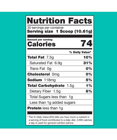 Mission Nutrition Keto Coffee Creamer - Low Carb, Zero Net Sugar, Ketogenic, Gluten-Free - 30 Servings (Vanilla) Sweetened with Stevia - Buy Online on GoSupps.com