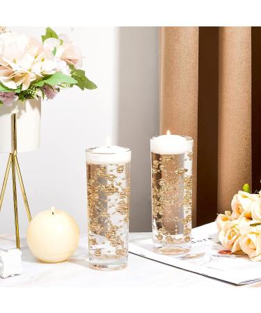 24 Pcs Rose Gold Artificial Pearl String for Vases & Centerpieces - Wedding & Christmas Party Decor - Buy Online on GoSupps.com