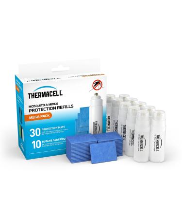 Thermacell Midge and Mosquito Protector Standard Refill Pack Compatible All Thermacell Fuel Powered protectors Mega Mats and Gas Single