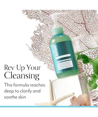 Bliss Clear Genius Cleanser 6.4 oz + Gel Moisturizer 1.7 oz | Salicylic Acid & Niacinamide to Purify Pores Control Oil & Hydrate | Vegan Tea Tree Scent Oil-Free Paraben-Free Blemish-Prone Skin - Buy Online on GoSupps.com