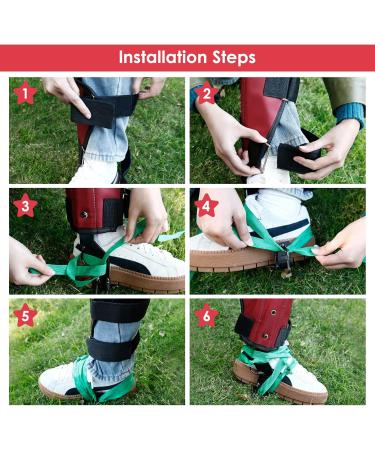 Hlieeeosfcn Tree Climbing Spike Set - Non-Slip Tree Climbing Equipment with Safety Belt | Durable Climbing Tools for Safe Outdoor Adventures - Buy Online on GoSupps.com