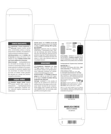 Dong Quai (Angelica sinensis) Roots 150g | 300 Vegan Tablets 500mg | Natural Food Supplement by NATURALMA - Buy Online on GoSupps.com