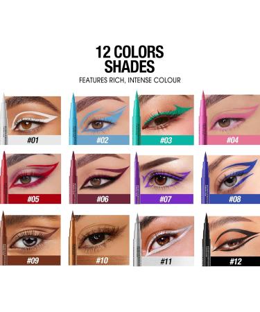 PCC PTYXIS Liquid Eyeshadow Waterproof Liquid Eyeliner Stick Suitable for Waterline and Brightness of Eyes Shimmering Umbrella Use Before Makeup Smooth 5 11 g 5 11 g Confezione da 1 - Buy Online on GoSupps.com