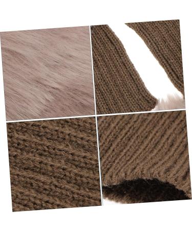 Buy Besportble Fluffy Leg Warmers & Boot Covers - Women s Thermal Winter Socks | Cozy Fur Stockings for International Shipping - Buy Online on GoSupps.com