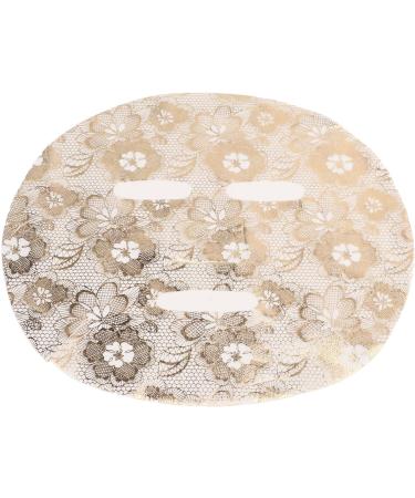 Cut Face Mask Face Eye Mask Paper Sheet Paper Sheet Masks Disposable Pre Cut Face Eye Mask Paper Sheet Perfect Coverage Wet Compressed Flower Gold Fabric Under Eye Mask Disposable - Buy Online on GoSupps.com