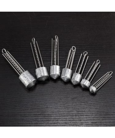 Dr.Fish 5 Pack Spider Surf Fishing Sputnik Sinker Set - 1oz to 8oz Saltwater Beach Casting Sinkers for Sea Fishing - Bottom Holder, 3oz-5 Pack - Buy Online on GoSupps.com