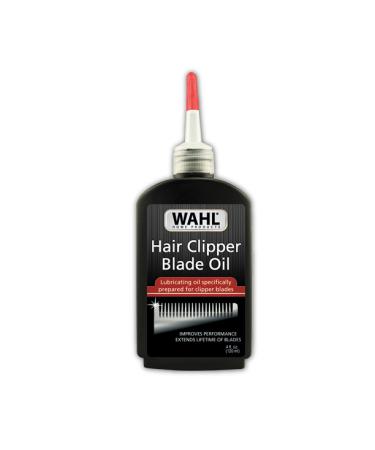 Wahl Premium Hair Clipper Blade Lubricating Oil for Clippers Trimmers  Blade Corrosion for Rust Prevention  4 Fluid Ounces  Model 3310-300