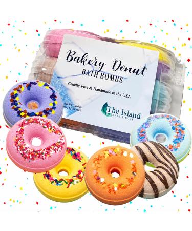 Giant Donut Bath Bomb Gift Set Extra Large  Made in The USA