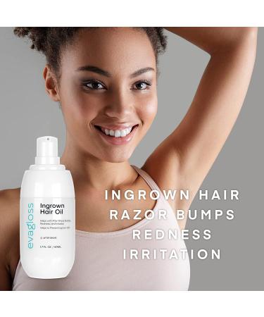 Ingrown Hair Treatment Oil | Prevents Ingrown Hair & Razor Bumps | Soothes Redness | Ideal for Bikini Area & Underarm | 1.7 fl. oz - Buy Online on GoSupps.com