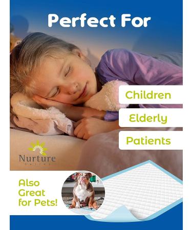 XL Heavy Duty Ultra Absorbent Bed Pads by Nurture | 36 x 36 Disposable Chux Liners  Underpads  Adult Incontinence Chucks | Hospital Grade Large Waterproof Pee Pad 4 Home  Baby Changing  Elderly Adults - Buy Online on GoSupps.com