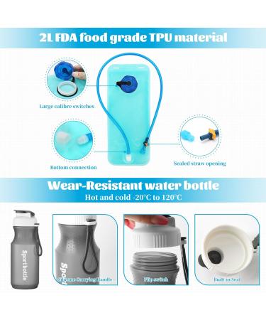 Shop Aedcbaide Women & Men's Running Vest with Hydration Bottle - Ultra-Echo Trail Running Gear - Buy Online on GoSupps.com