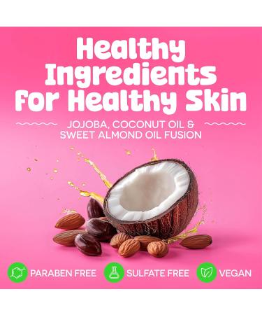 BeYoutiful Coconut Lime Body Oil for Kids & Teens Valentines Gifts for Teen Girls Hydrating Glow Oil for All Day Moisture with Jojoba & Sweet Almond Soft Smooth Skin 8 oz - Buy Online on GoSupps.com