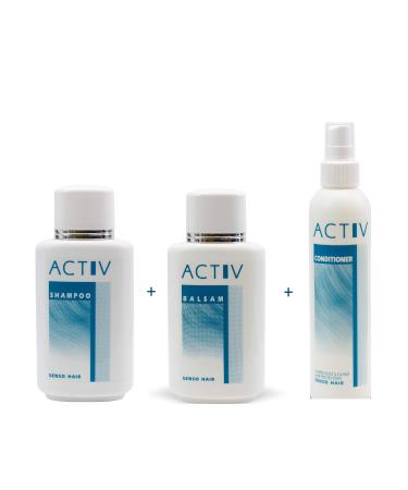 Unbekannt GFH ACTIV Wig Care Kit Shampoo 250ml + Balm 250ml + Conditioner 200ml
