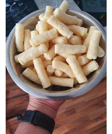 Gusto Pufuleti 45g Salty Plain Corn Puffs Romanian Corn Snack Delicious Salted Corn Flips Delicious And Crispy Corn Puffs Treat With Family And Friends (20 Pack) 45.00 g (Pack of 20) - Buy Online on GoSupps.com