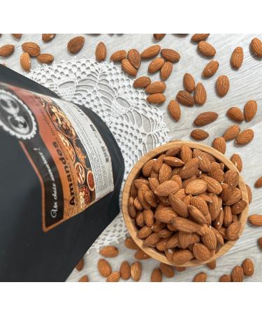 Dry Roasted Whole California Almonds - LA PLANTIGO (1kg) - Buy Online on GoSupps.com