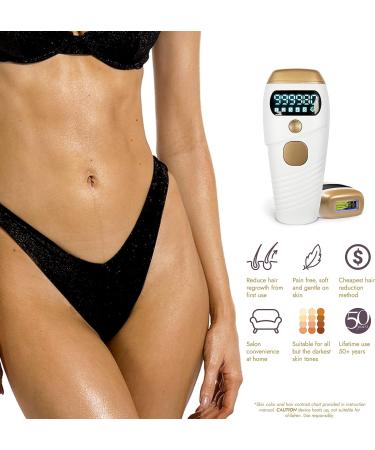 IPL Hair Removal Laser by UK Company - Permanent Hair Remover for Sensitive Skin - Buy Online on GoSupps.com