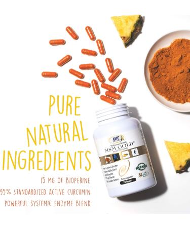 NWC Naturals MSM Gold Systemic Enzyme Supplement - 150 Cap - 2 Pack - Buy Online on GoSupps.com