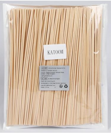 KATOOM 200pcs Rattan Reed Diffuser Sticks - Aromatherapy Room Fragrance Oil Sticks for Home Office Spa & Fitness - Buy Online on GoSupps.com