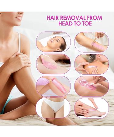 Complete At-Home Waxing Kit for Women and Men - Includes Digital Wax Warmer, Hard Wax Beads, Oils, Applicators, & Bowls - Ideal for Bikini, Eyebrow, Underarm, & Lip Hair Removal - Buy Online on GoSupps.com