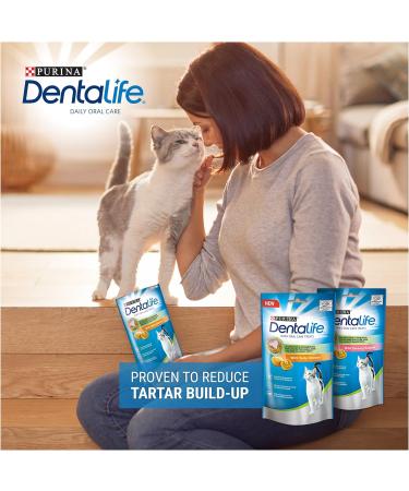 DENTALIFE Dental Cat Treats Salmon 40g Pack of 8 - Buy Online on GoSupps.com