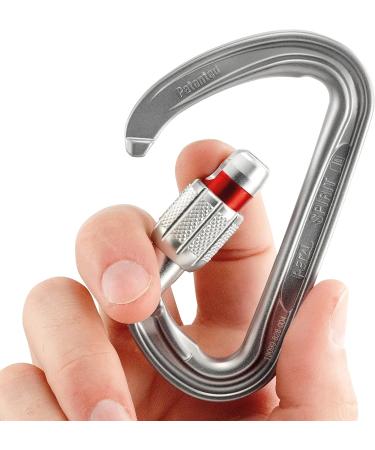 Petzl Spirit Carabiner - Compact Ultra-Lightweight Screw-Lock for Rock and Ice Climbing - Buy Online on GoSupps.com