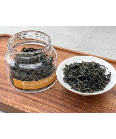 Th Vert Premium Brume de Mich lia Infus Naturellement aux Fleurs Fra ches Sans Ar me 100g Th Vert Artisanal du Sichuan Spiritus Mundi - Buy Online on GoSupps.com