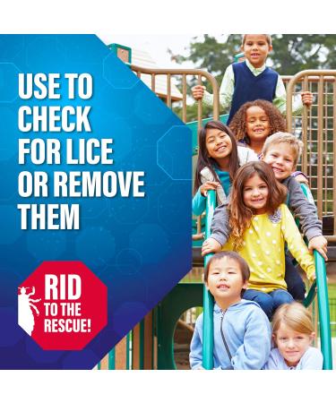 RIDvantage Premium Lice & Egg Removal Comb | Effective Safe & Eco-Friendly Solution for All Ages - Buy Online on GoSupps.com
