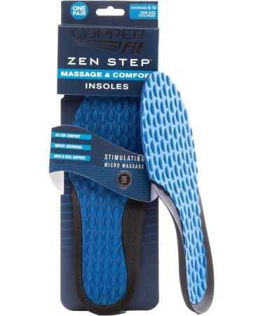 Copper Fit Women's Zen Step Comfort Insole - Size 6-10 (1 Pair) | Pack of 1 - Buy Online on GoSupps.com
