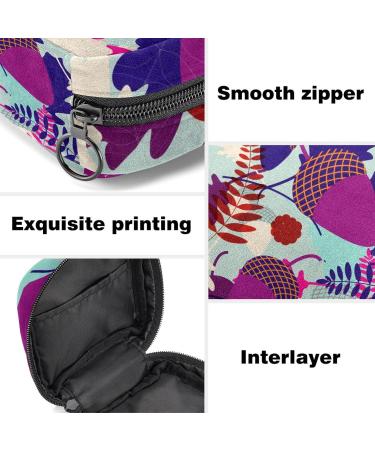 Women s Bands Storage Bag | Menstrual Cup Pocket | Travel Makeup Organizer | Leaf & Acorn Design - Buy Online on GoSupps.com