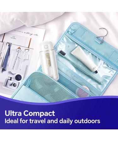 Portable Cordless Water Flosser for Teeth - Ultra Quiet IPX7 Waterproof Oral Irrigator | Rechargeable Dental Care for Travel Home & Office - Buy Online on GoSupps.com