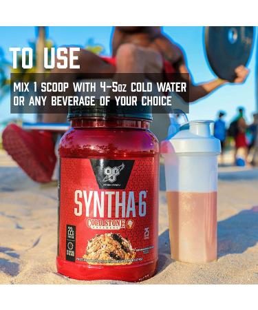 BSN Syntha-6 German Chocolate Cake Protein Powder - 2.59 lbs | Cold Stone Creamery Flavor - Buy Online on GoSupps.com