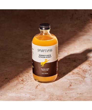 SPIRITLESS Horse's Kick Ginger Syrup - Non-Alcoholic Cocktail Mixer - 8 oz Bottle - Buy Online on GoSupps.com