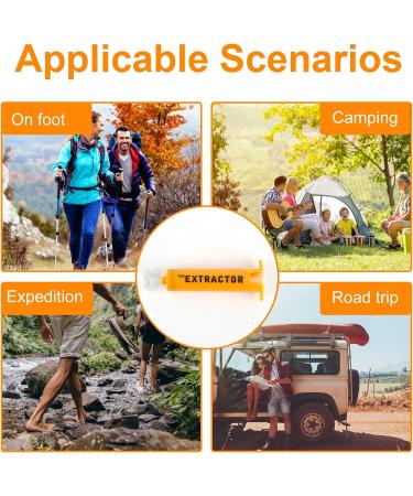 Bug Bite Suction Tool - Insect Bite and Bee Sting Extractor Kit | Portable Bug Bite Relief Set for Outdoor Activities | Effective Poison Removal & Itch Reduction - Buy Online on GoSupps.com