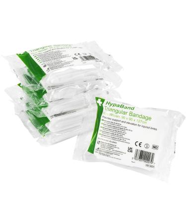HypaBand Triangular Bandage - Non Woven (Pack of 6) 90x90x127 cm (Pack of 6) Non Woven