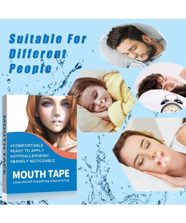 Gelanori Mouth Tape 90 Count Sleep Strips - Advanced Gentle Nose Breathing Support (90 pcs) - Buy Online on GoSupps.com