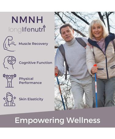 LongLifeNutri NMNH 300 mg & Alpha GPC 600 mg Bundle 120 & 180 Veg Capsules 2 3 Month Supply NAD Support & Cognitive Clarity High Purity Lab Tested Made in USA - Buy Online on GoSupps.com