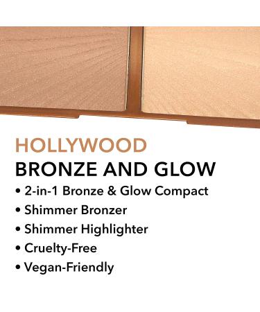 W7 Hollywood Bronze & Glow Duo | Best Bronzer & Highlighter for Glowing Skin - Buy Online on GoSupps.com