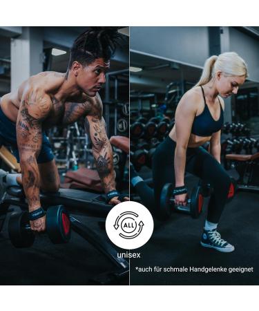 Pullup & DIP Tensile Aids - Padded Weight Lifting Loops & Wrist Straps for Strength Training | Black (1 Pair) - Optimize Bodybuilding & Cross Lifting - Buy Online on GoSupps.com