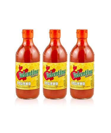 mexhaus Valentina hot salsa spicy sauce - 370 ml each spicy sauce bulk pack (3)