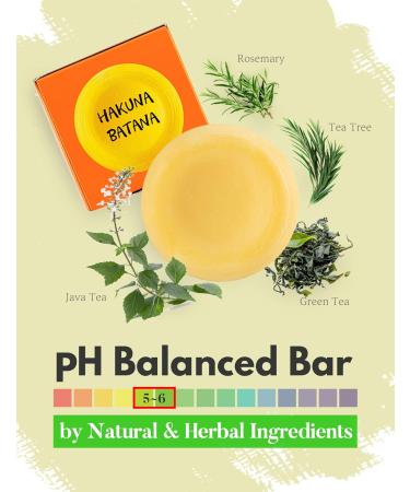 Batana Oil Shampoo Bar for Hair Growth | Natural PHA Exfoliating Cleanser | Sulfate-Free pH Balanced All Hair Types - Buy Online on GoSupps.com