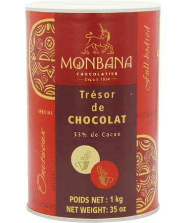 Monbana Tresor De Chocolate Bte 1 kg Box (Pack of 2) - Buy Online on GoSupps.com