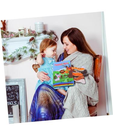 Shop 1stk Fabric Baby Book - First Children's Toy for Learning Animal Facts | Chewable & Colorful 20.5x12.5cm - Buy Online on GoSupps.com