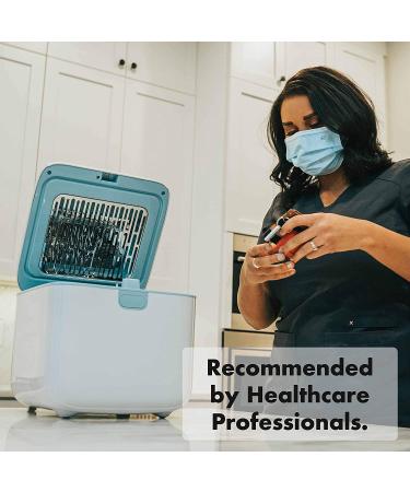 Papablic 4-in-1 UV Light Sanitizer Pro: Sterilizer, Dryer, Dual UV-C Lights, Touch Screen Control - Buy Online on GoSupps.com