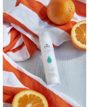 PURU | Pure Soothing After Sun Oil with Organic Jojoba Cucumber Seed & Sea Buckthorn Oils - Hydrating Healing Vegan and Certified Organic - Body & Face | 100ml - Buy Online on GoSupps.com