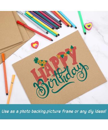 50 Pack Brown Corrugated Cardboard Sheets Flat Cardboard Sheets Cardboard Inserts Flat Cardboard Squares Separators for Art Projects DIY Crafts Supplies (11 x 8.7 Inch) 11 x 8.7 Inch Brown - Buy Online on GoSupps.com