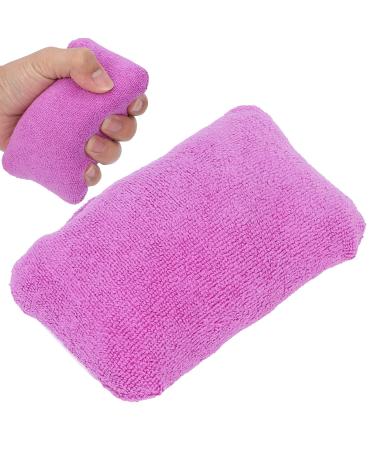 Palm Grip Cushion Elastic Band Palm Grip Finger Contracture Cushion Palm Grips Hand Contracture Cushions Grabbing Pad with Elastic Band for Elderly Bedridden